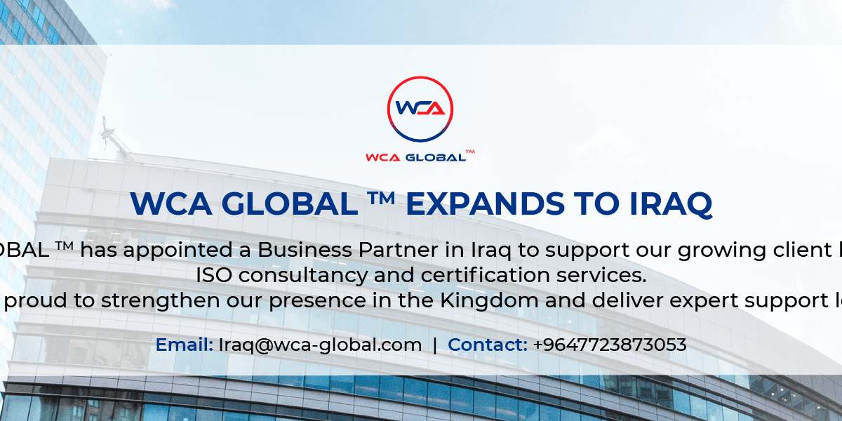 WCA GLOBAL™ Appoints Business Partner in Iraq